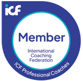 Badge membre de l'International Coaching Federation